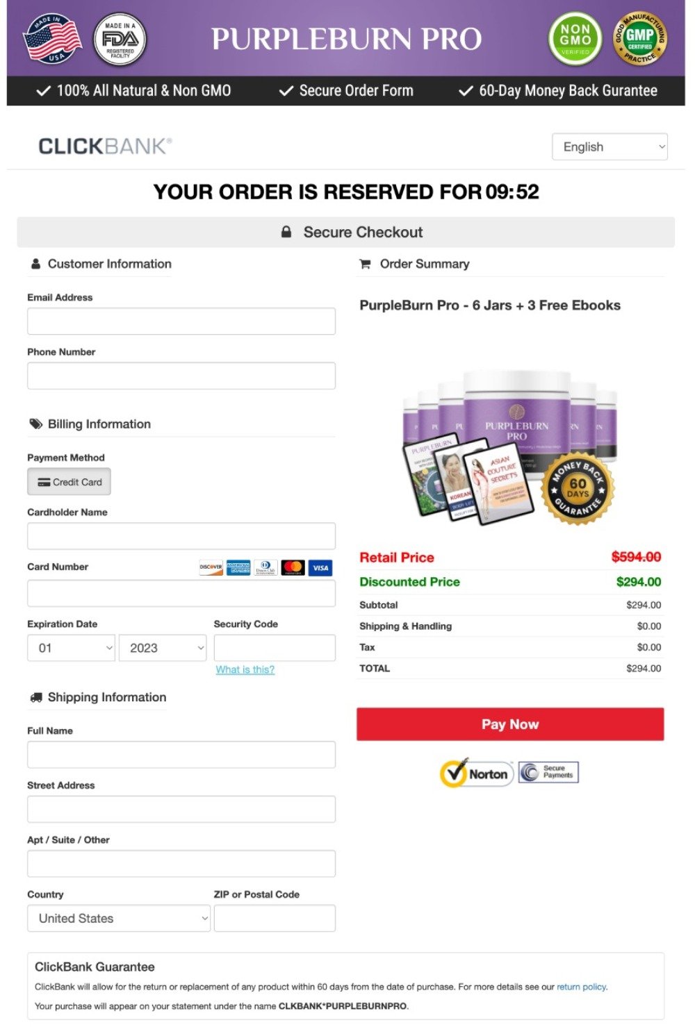 Secure payment checkout protection